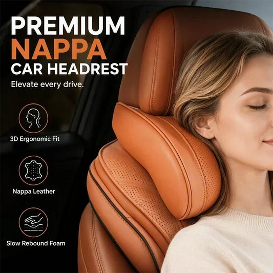 🥳2026 HOT SALE 49% OFF💞50K+ SOLD!🚗Ergonomic Headrest and Lumbar Support Set for Car Seats