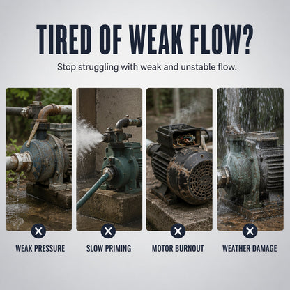 💦Self‑Priming Water Pressure Booster Pump 💧High Flow Water Boosting Pump for Home Use