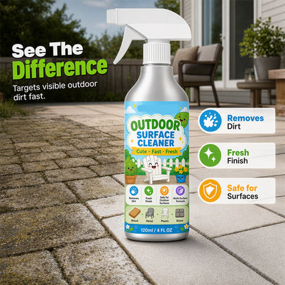 🎉 LIMITED TIME 49% OFF! 🧴 Multi-Surface Patio Cleaner Spray – Lift Grime from Wood, Metal, Plastic & Stone – Quick Spray & Wipe ✨
