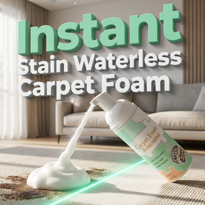 ⏳🔥LIMITED-TIME 49% OFF! ⏰Waterless Carpet Cleaning Foam – Instant stain lift, no wet mess. Advanced micro‑foam penetrates deep – just foam & wipe! 🏠💨