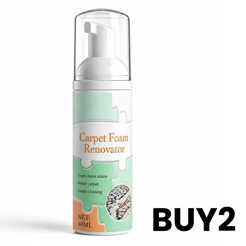 ⏳🔥LIMITED-TIME 49% OFF! ⏰Waterless Carpet Cleaning Foam – Instant stain lift, no wet mess. Advanced micro‑foam penetrates deep – just foam & wipe! 🏠💨