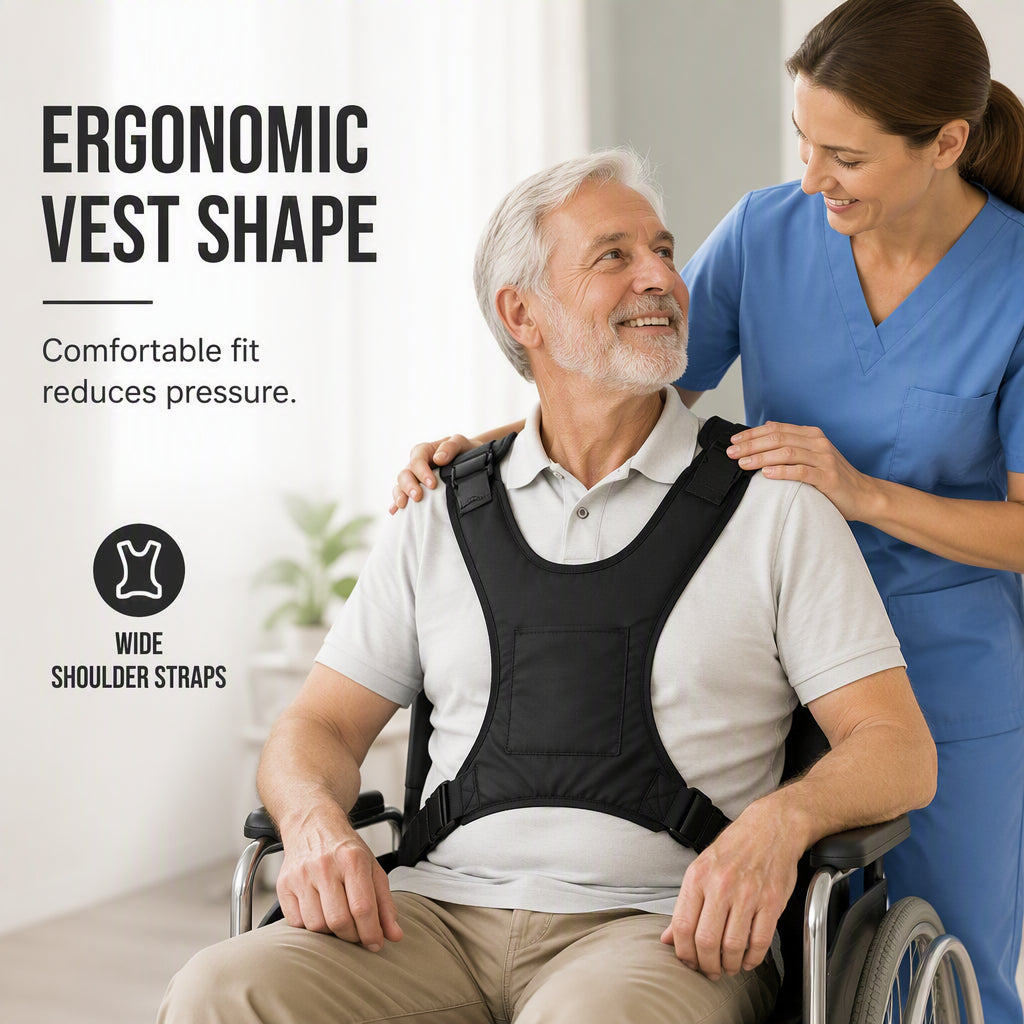 📢📢49% OFF !! ⏰Wheelchair Safety Seatbelt for Elderly