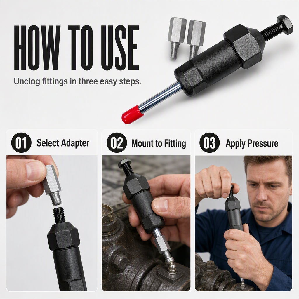 🎉 2026 Sale — Over 14,000 Sold! 🔧 Grease Fitting Cleaner – Unclog Blocked Zerk Fittings in Seconds! ⚙️