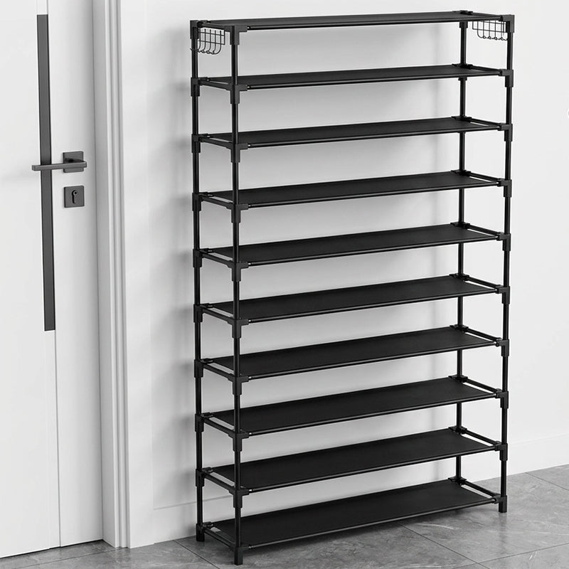 🎉 LIMITED TIME 49% OFF! 👟 10-Tier Vertical Shoe Rack Organizer – Space-Saving Design, Large Capacity & Bonus Side Hooks 🏠