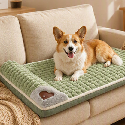 🐾 Premium Plush Pet Sleeping Mat – Ultra-Soft Thick Dog Crate Pad with Non-Slip Base