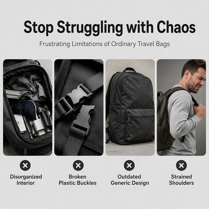 🎉 LIMITED TIME 49% OFF! 🎒 Men's Large Capacity Casual Backpack – Smart Organization, Comfortable Padding & Durable Urban Style ✨