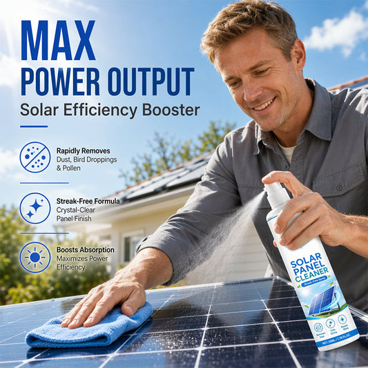 🛒 49% OFF NOW! ☀️ Advanced solar panel cleaning spray – Effectively removes dirt & improves energy output – Easy-to-use outdoor product 💧