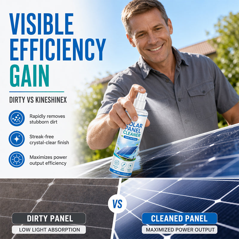 🛒 49% OFF NOW! ☀️ Advanced solar panel cleaning spray – Effectively removes dirt & improves energy output – Easy-to-use outdoor product 💧