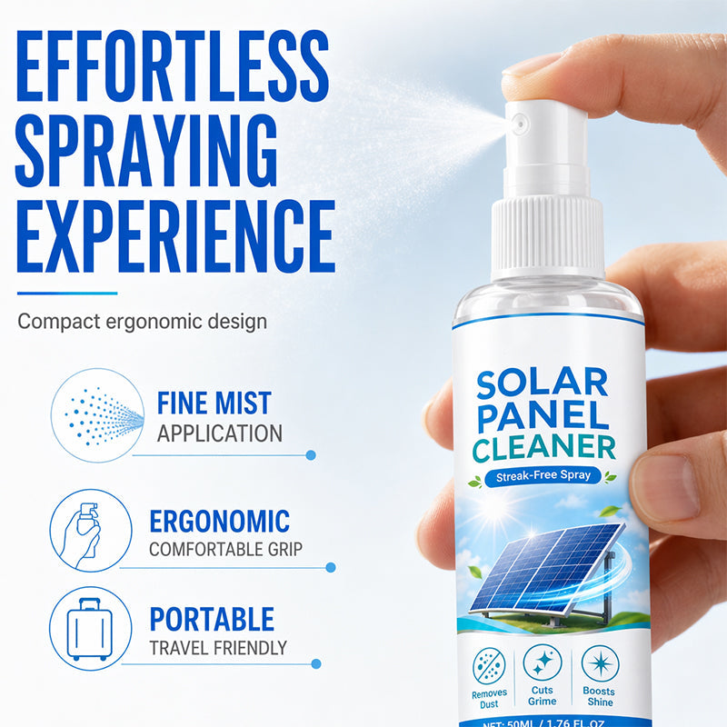 🛒 49% OFF NOW! ☀️ Advanced solar panel cleaning spray – Effectively removes dirt & improves energy output – Easy-to-use outdoor product 💧