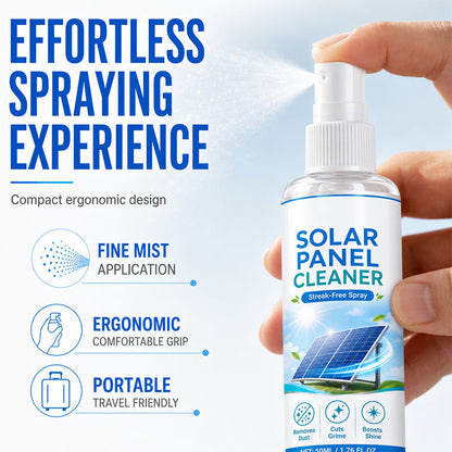 🛒 49% OFF NOW! ☀️ Advanced solar panel cleaning spray – Effectively removes dirt & improves energy output – Easy-to-use outdoor product 💧