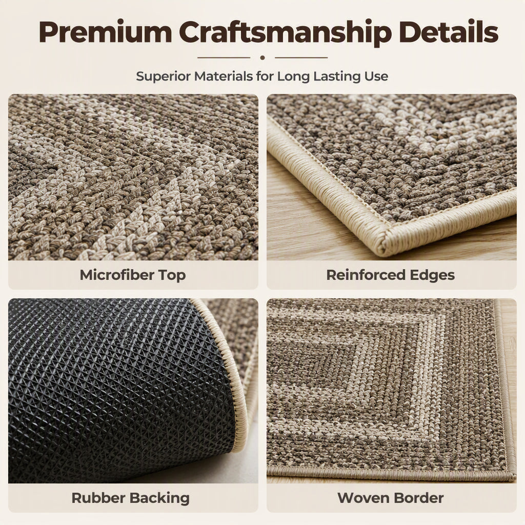 📢📢49% OFF !! ⏰Elegant Woven Runner Rug