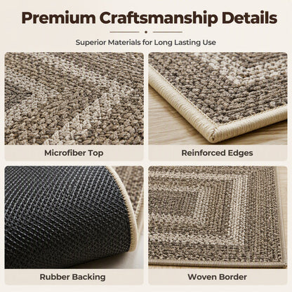 📢📢49% OFF !! ⏰Elegant Woven Runner Rug