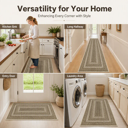 📢📢49% OFF !! ⏰Elegant Woven Runner Rug