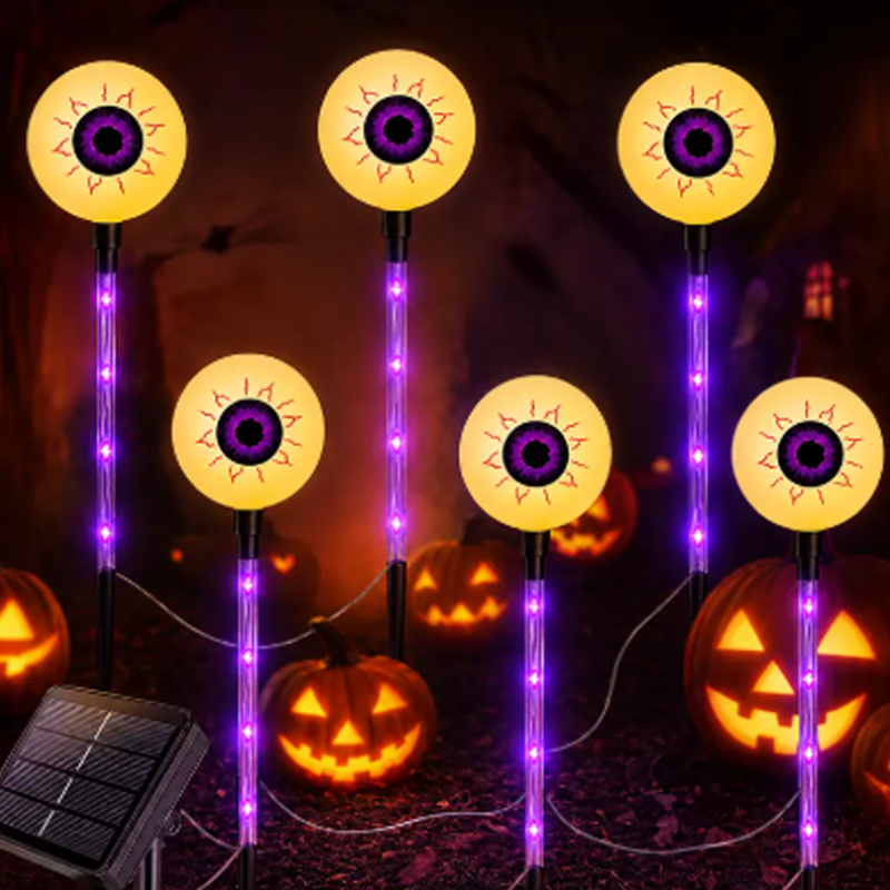 📢📢49% OFF !! ⏰Waterproof Halloween Pumpkin Stake Lights 