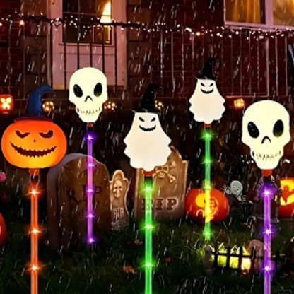 📢📢49% OFF !! ⏰Waterproof Halloween Pumpkin Stake Lights 