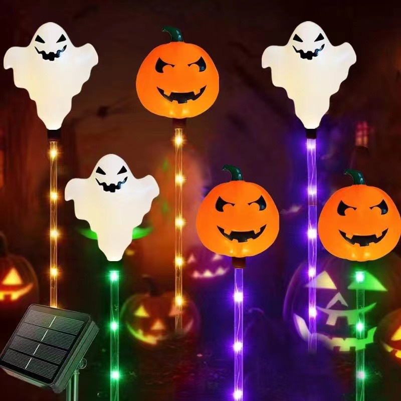 📢📢49% OFF !! ⏰Waterproof Halloween Pumpkin Stake Lights 