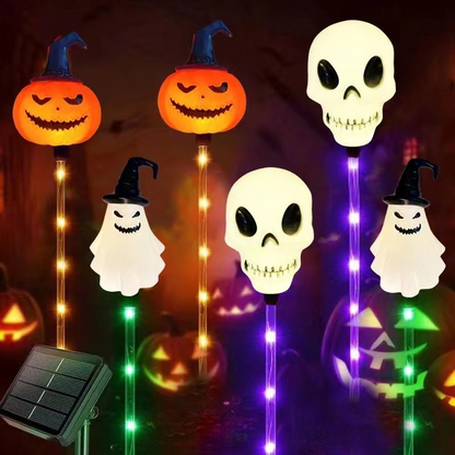 📢📢49% OFF !! ⏰Waterproof Halloween Pumpkin Stake Lights 