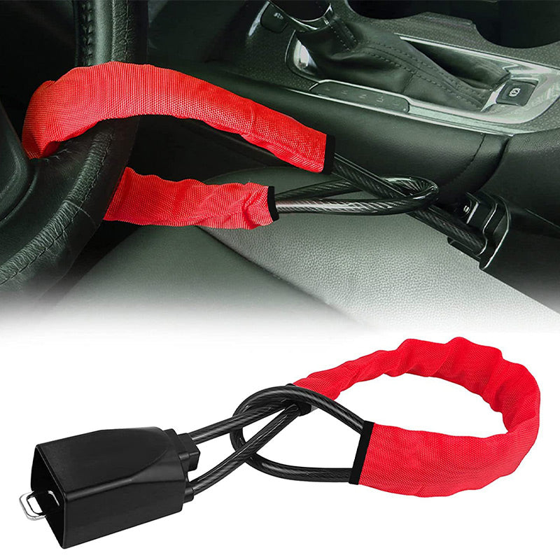 📢📢49% OFF !! ⏰Car Steer Wheel Lock Rope