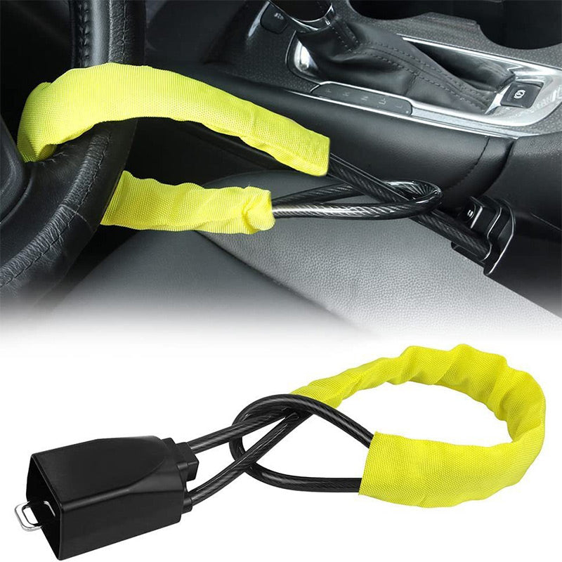 📢📢49% OFF !! ⏰Car Steer Wheel Lock Rope