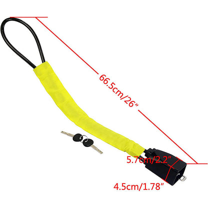 📢📢49% OFF !! ⏰Car Steer Wheel Lock Rope