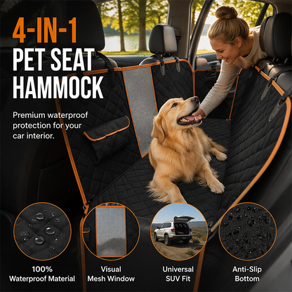 🚗🐾Dog Car Seat Cover for Back Seat