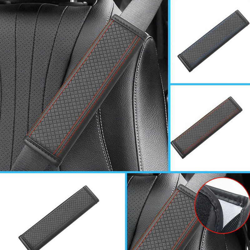 🔥 Buy 1  Get 1 Free ！🛡️ PU Leather Car Seat Belt Shoulder Pad