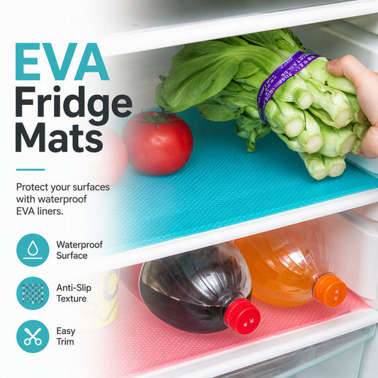 🧊 49% OFF NOW! 🛡️ Waterproof Fridge Shelf Liners – Non-slip, easy-clean & food-safe – Keeps fridge shelves fresh & organized ✨