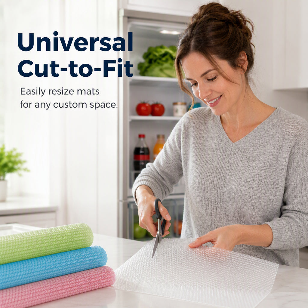 🧊 49% OFF NOW! 🛡️ Waterproof Fridge Shelf Liners – Non-slip, easy-clean & food-safe – Keeps fridge shelves fresh & organized ✨