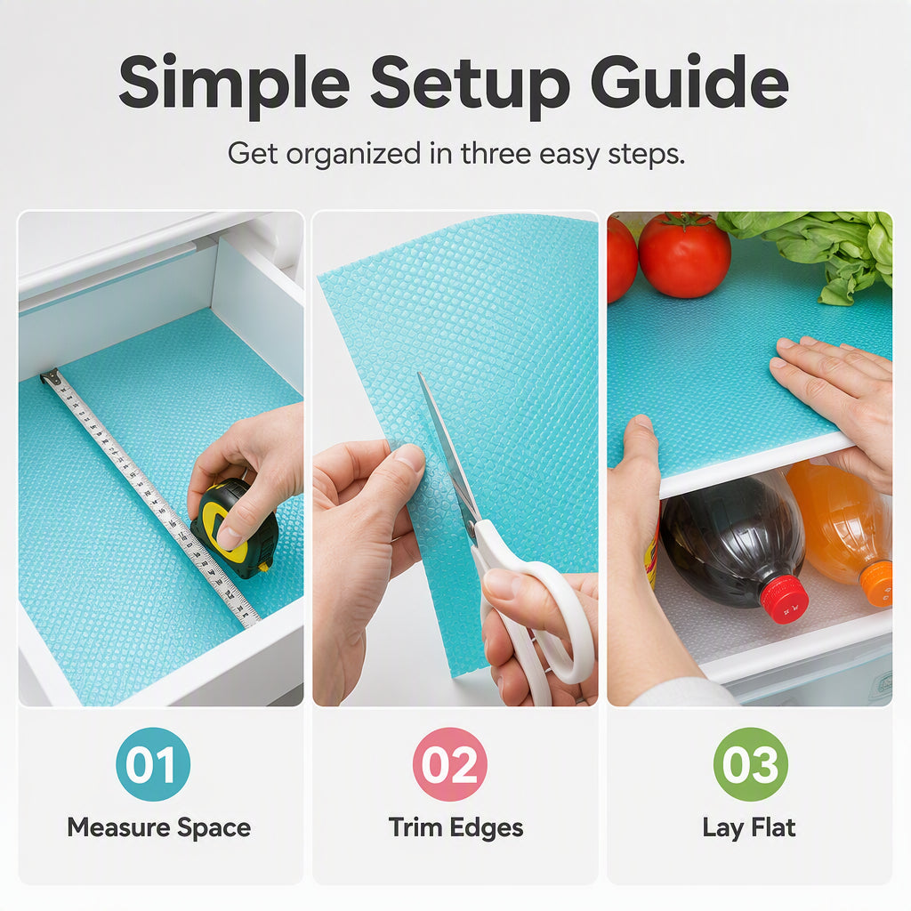 🧊 49% OFF NOW! 🛡️ Waterproof Fridge Shelf Liners – Non-slip, easy-clean & food-safe – Keeps fridge shelves fresh & organized ✨