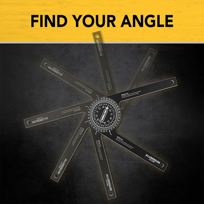 📐🔨7-Inch Plastic or Aluminum Miter Saw Protractor