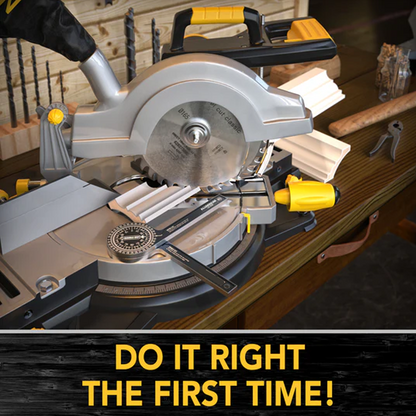 📐🔨7-Inch Plastic or Aluminum Miter Saw Protractor