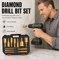 💎 49% OFF NOW! 🔧 12-Piece Diamond Hole Saw Kit – Dry Drilling, Industrial Grit & Versatile Sizes – For Tile, Stone & Masonry 🏗️