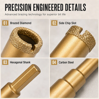 💎 49% OFF NOW! 🔧 12-Piece Diamond Hole Saw Kit – Dry Drilling, Industrial Grit & Versatile Sizes – For Tile, Stone & Masonry 🏗️