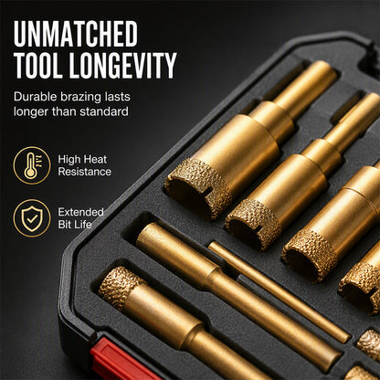 💎 49% OFF NOW! 🔧 12-Piece Diamond Hole Saw Kit – Dry Drilling, Industrial Grit & Versatile Sizes – For Tile, Stone & Masonry 🏗️