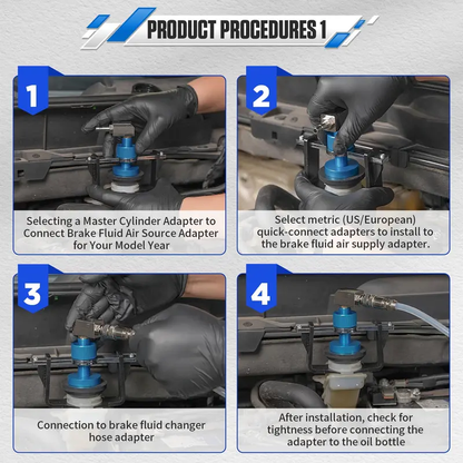 🔧 2026 Sale — Over 62,400 Sold! ⚙️Universal Brake Cylinder Adapter