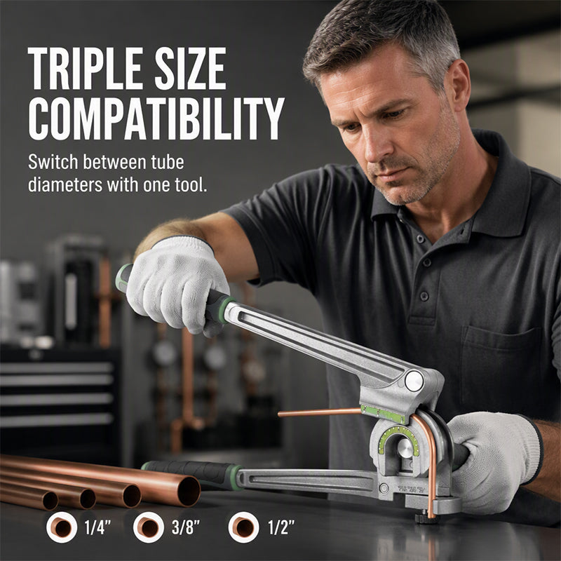 ⚙️ 2026 Sale — Over 13,200 Sold! 🔧 3-in-1 Manual Tubing Bender