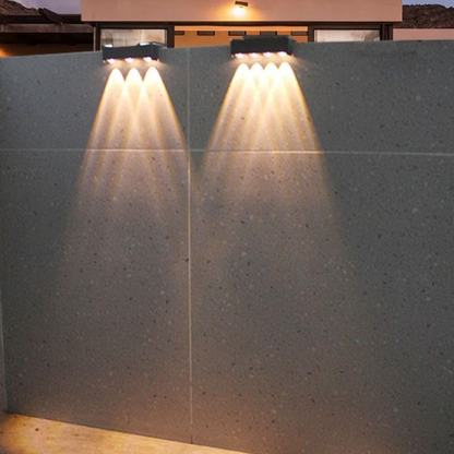 🌙 Solar Powered RGB Wall Light – Wireless Outdoor Wall Lamp