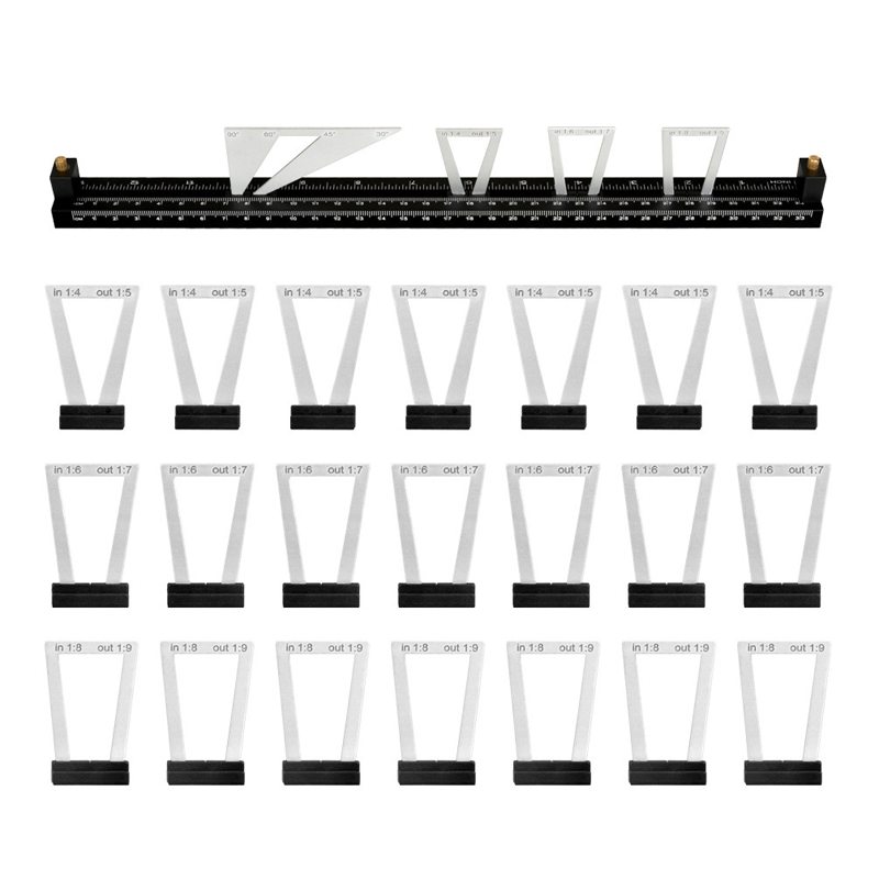 ⏳🔥LIMITED-TIME 49% OFF! ⏰📐 28-Piece Woodworking Dovetail Marker Set 🛠️