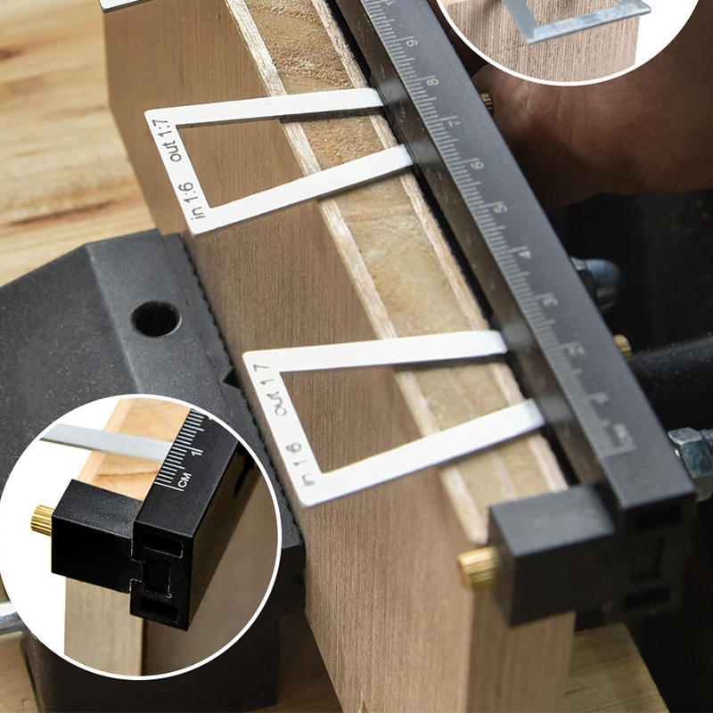 ⏳🔥LIMITED-TIME 49% OFF! ⏰📐 28-Piece Woodworking Dovetail Marker Set 🛠️