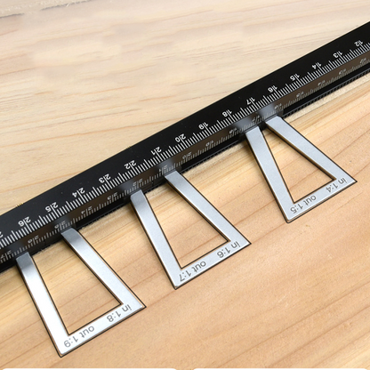 ⏳🔥LIMITED-TIME 49% OFF! ⏰📐 28-Piece Woodworking Dovetail Marker Set 🛠️