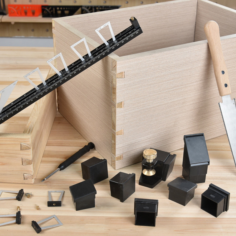⏳🔥LIMITED-TIME 49% OFF! ⏰📐 28-Piece Woodworking Dovetail Marker Set 🛠️