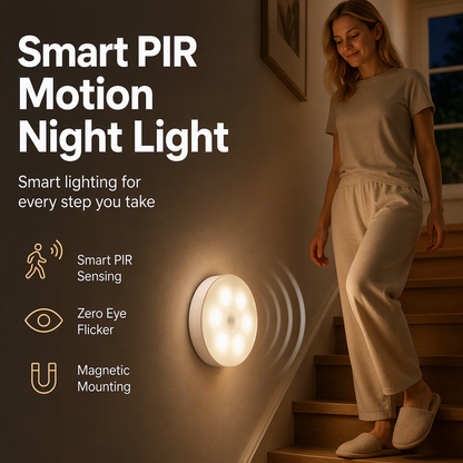 🎁 AMAZING VALUE!🌞Magnetic Wireless LED Motion Sensor Night Light⚡