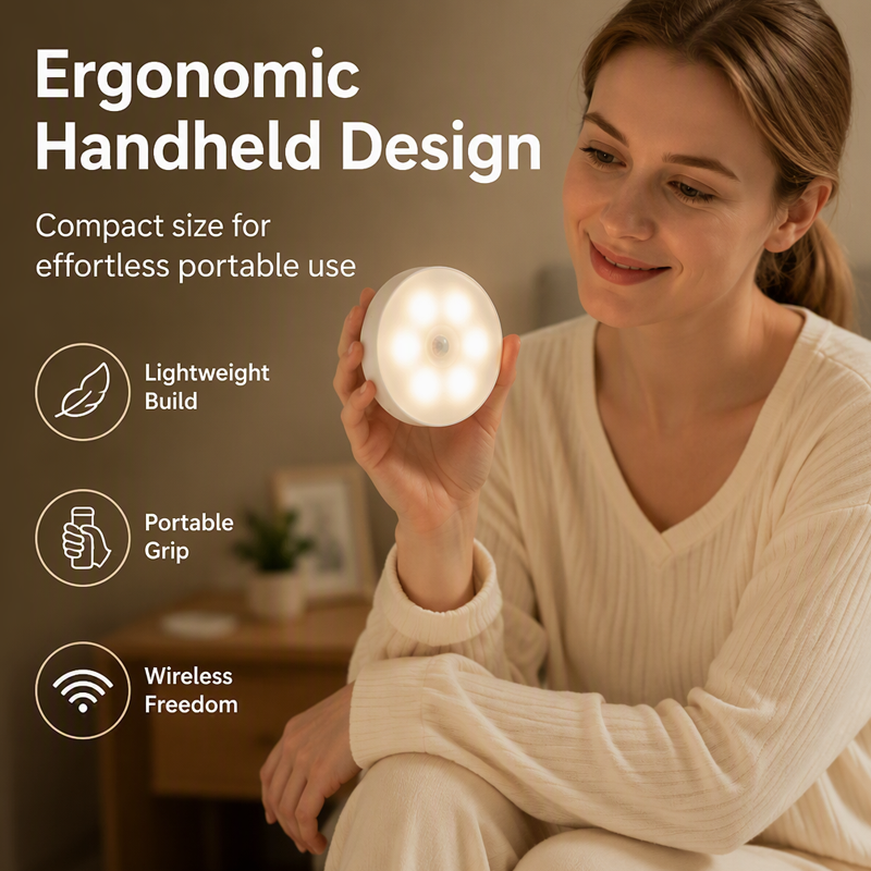 🎁 AMAZING VALUE!🌞Magnetic Wireless LED Motion Sensor Night Light⚡