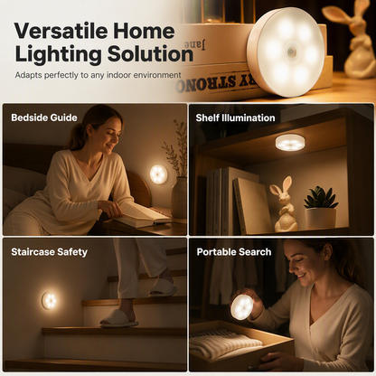 🎁 AMAZING VALUE!🌞Magnetic Wireless LED Motion Sensor Night Light⚡