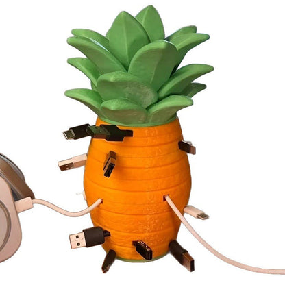 🎉 2026 Sale — Over 13,500 Sold!🍍 Creative Pineapple Desk Cable Organizer