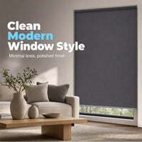 🎉 LIMITED TIME 49% OFF! 🏆 Motorized Blackout Blinds with Remote – Smart Roller Shade, Complete Light Blocking & Clean Modern Design ✨