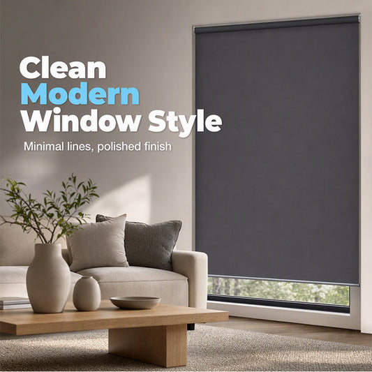 🎉 LIMITED TIME 49% OFF! 🏆 Motorized Blackout Blinds with Remote – Smart Roller Shade, Complete Light Blocking & Clean Modern Design ✨