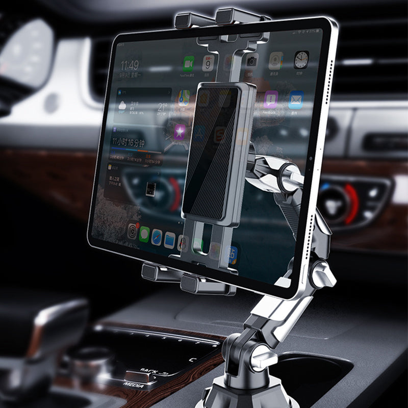 ⏳🔥LIMITED-TIME 49% OFF! ⏰🚗 From Hire Car to Family SUV – Foldable Tablet Stand Fits Most Cup Holders. Adjustable Angle