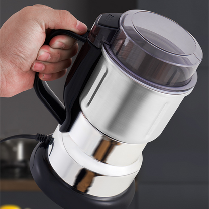 ⏳Limited-time 49% off💥Electric Grinder — Stainless Steel, Coffee Beans, Spices, Nuts & Herbs
