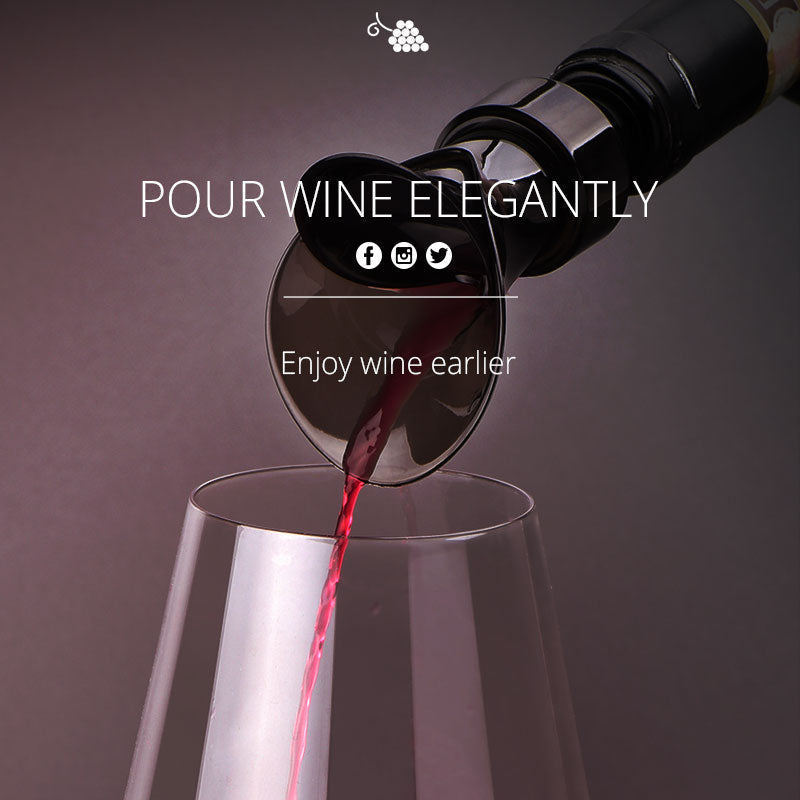 📢📢49% OFF !! ⏰ 2-in-1 Wine Saver – Vacuum Pump & Sealer, Preserves Freshness & Aroma ✨